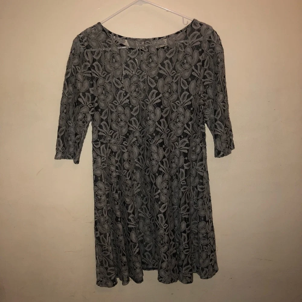free people floral lace dress